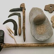 Armas y herramientas de piedra prehistóricas