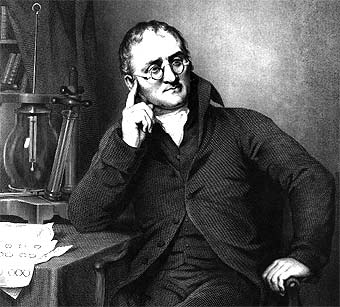 John Dalton, retomando las ideas de los atomistas griegos propuso la primera teoría atómica dentro del marco de la química moderna.